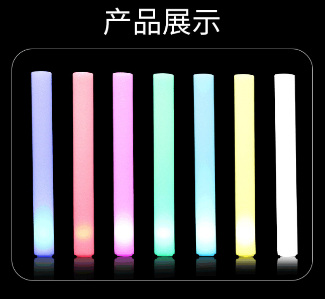 Wedding Supply Bulk - แท่งไฟ LED 15/30 ชิ้น หลากสี RGB