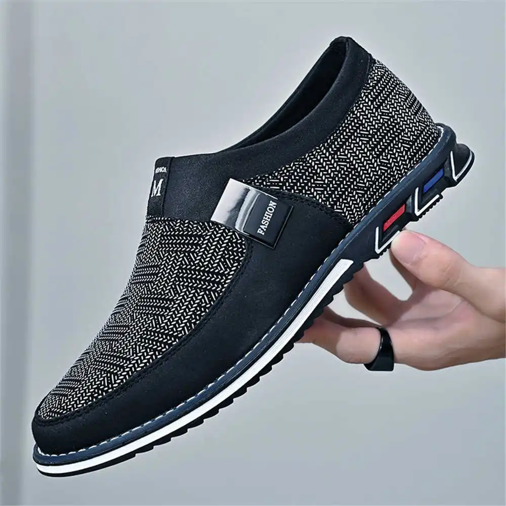 Wedding Supply Superstore - สีน้ําเงินเข้ม 44-45 ฤดูร้อนรองเท้าขายเดิน Beige รองเท้าผ้าใบผู้ชาย Mens