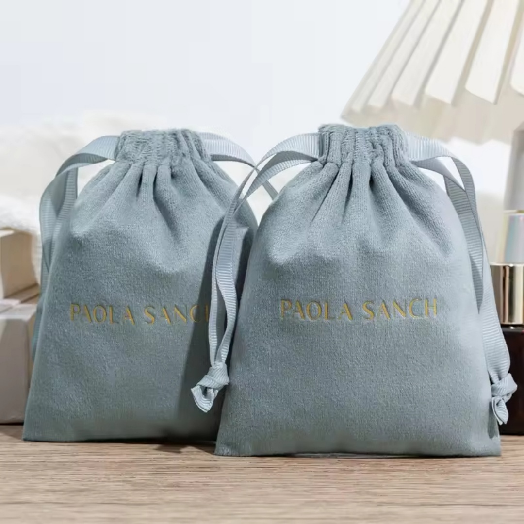 Unity Candle Set - ถุงกำมะหยี่พิมพ์โลโก้ตามสั่ง สำหรับใส่ของขวัญ น้ำหอม เครื่องประดับ เทียน และงานฝีมือ