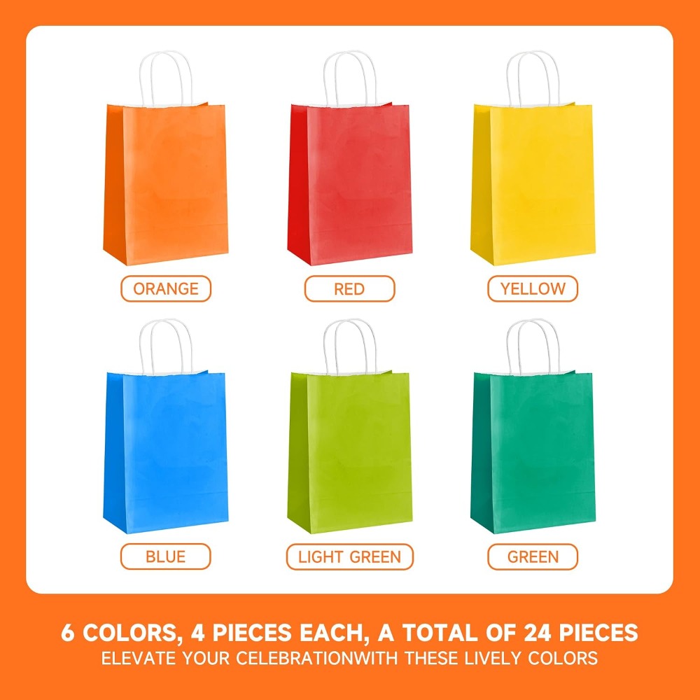 ถุงของขวัญกระดาษคราฟท์สีรุ้งขน - Wedding Supply Bulk บทวิจารณ์และราคา
