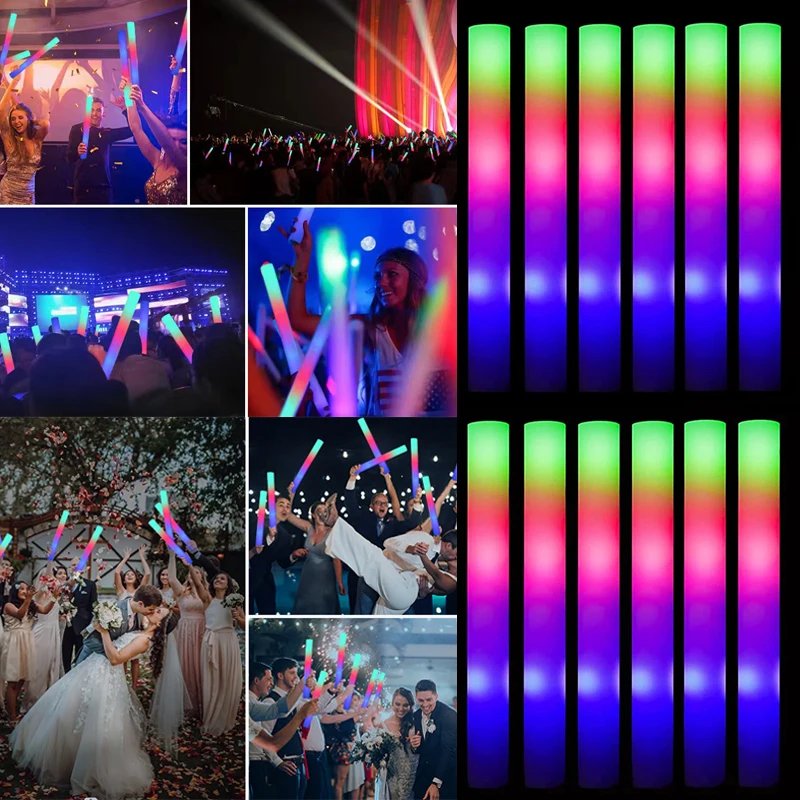 แท่งไฟ LED 15/30 ชิ้น หลากสี R - Wedding Supply Bulk บทวิจารณ์และราคา