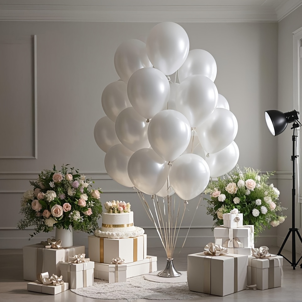 ชุดลูกโป่งสีขาวมุก เหมาะสำหรับ - Wedding Ceremony Supply บทวิจารณ์และราคา