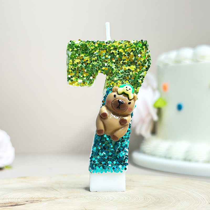 Capybara Party เทียนอุปกรณ์หมา - Unity Candle Set บทวิจารณ์และราคา