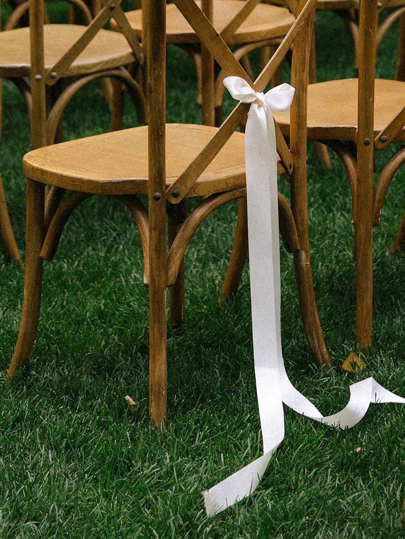 ซาตินงานแต่งงานเก้าอี้ Bows ยา - Bridal Sash Ribbon บทวิจารณ์และราคา