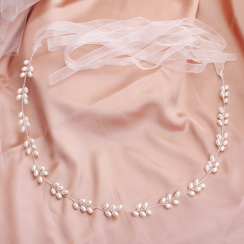 เข็มขัดคาดเอวเจ้าสาวประดับมุกแ - Bridal Sash Ribbon บทวิจารณ์และราคา