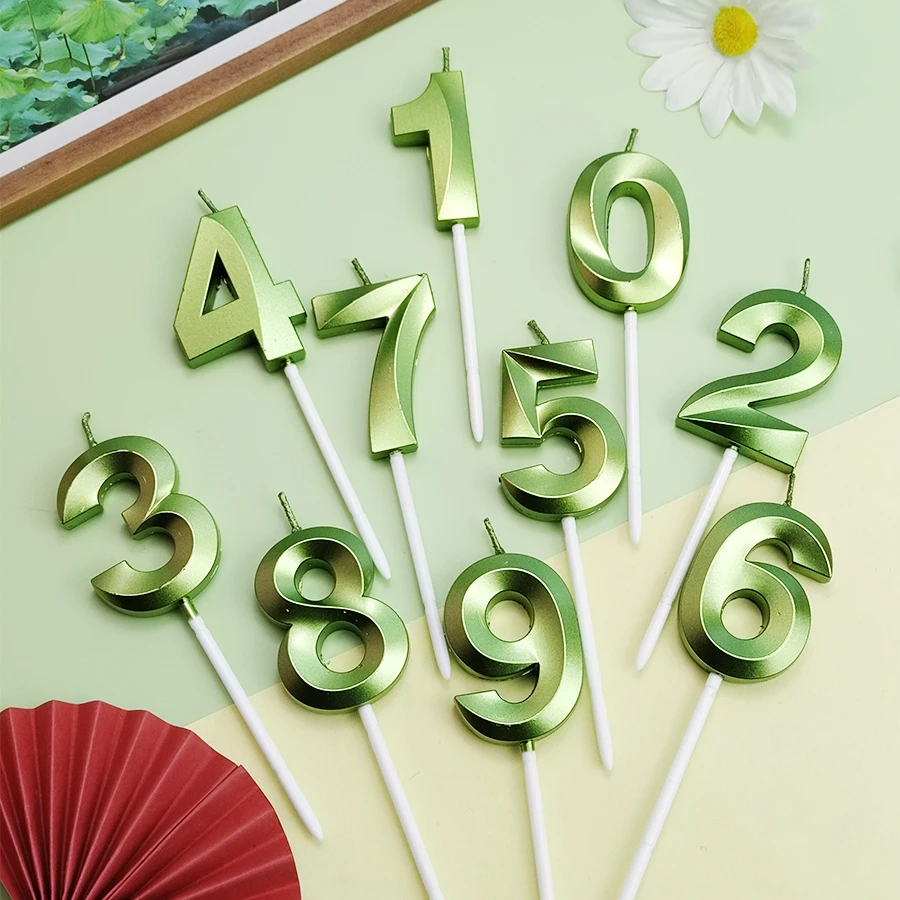 เทียนวันเกิดรูปตัวเลขสำหรับงาน - Unity Candle Set บทวิจารณ์และราคา