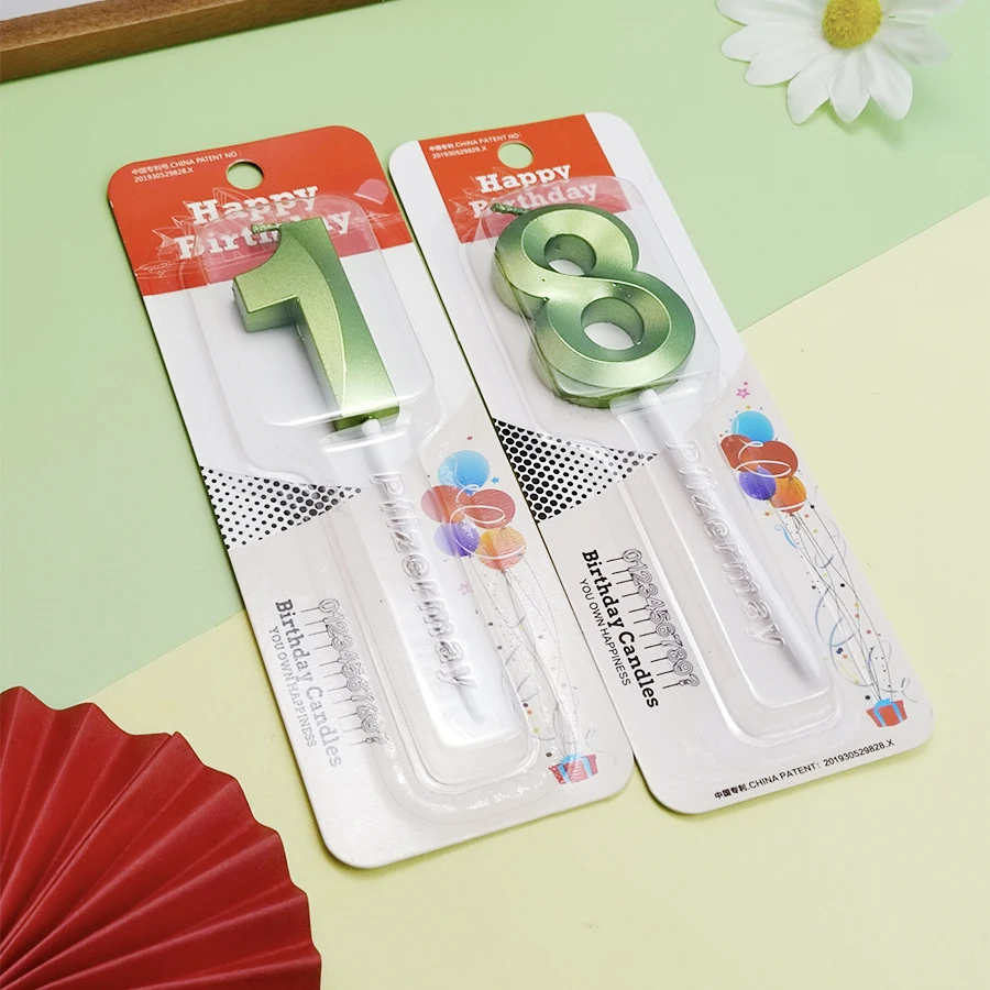 เทียนวันเกิดรูปตัวเลขสำหรับงาน - Unity Candle Set บทวิจารณ์และราคา