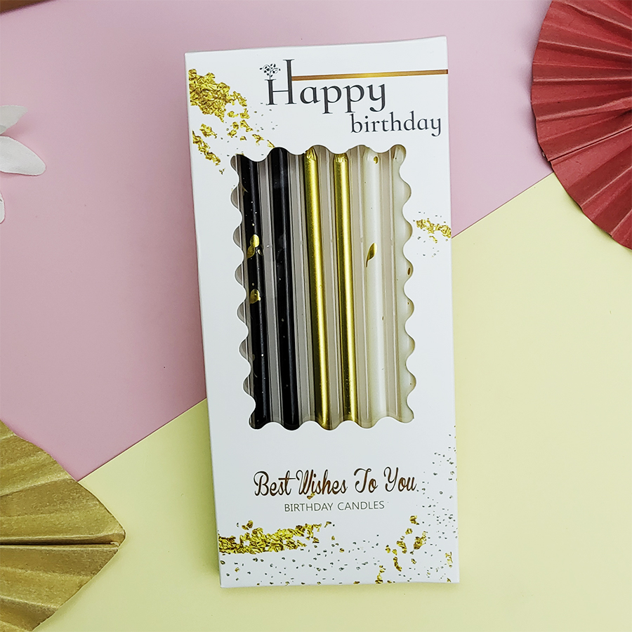 เทียนวันเกิดตกแต่งหน้าเค้กวันเ - Unity Candle Set บทวิจารณ์และราคา