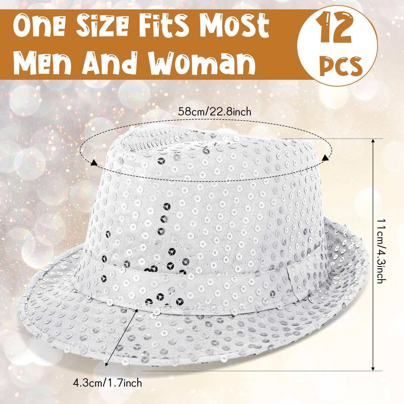 12-36 ชิ้น หมวกปักเลื่อมแบบขาย - Wedding Supply Bulk บทวิจารณ์และราคา