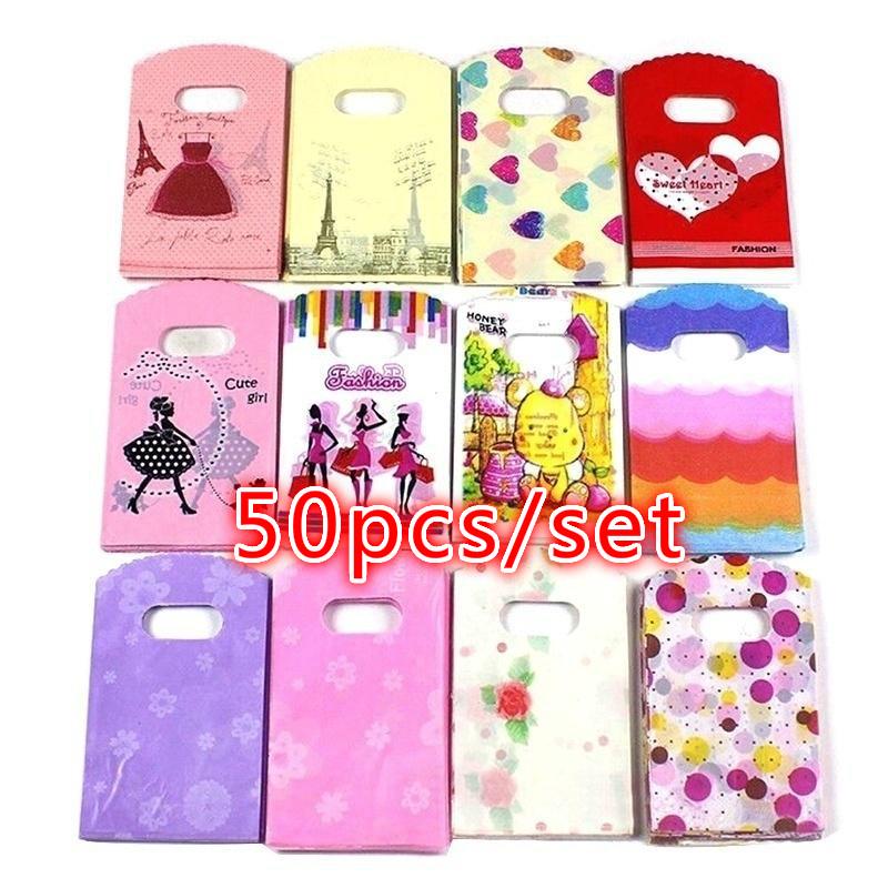 ถุงของขวัญพลาสติกลายผสม 50 ชิ้ - Wedding Supply List บทวิจารณ์และราคา