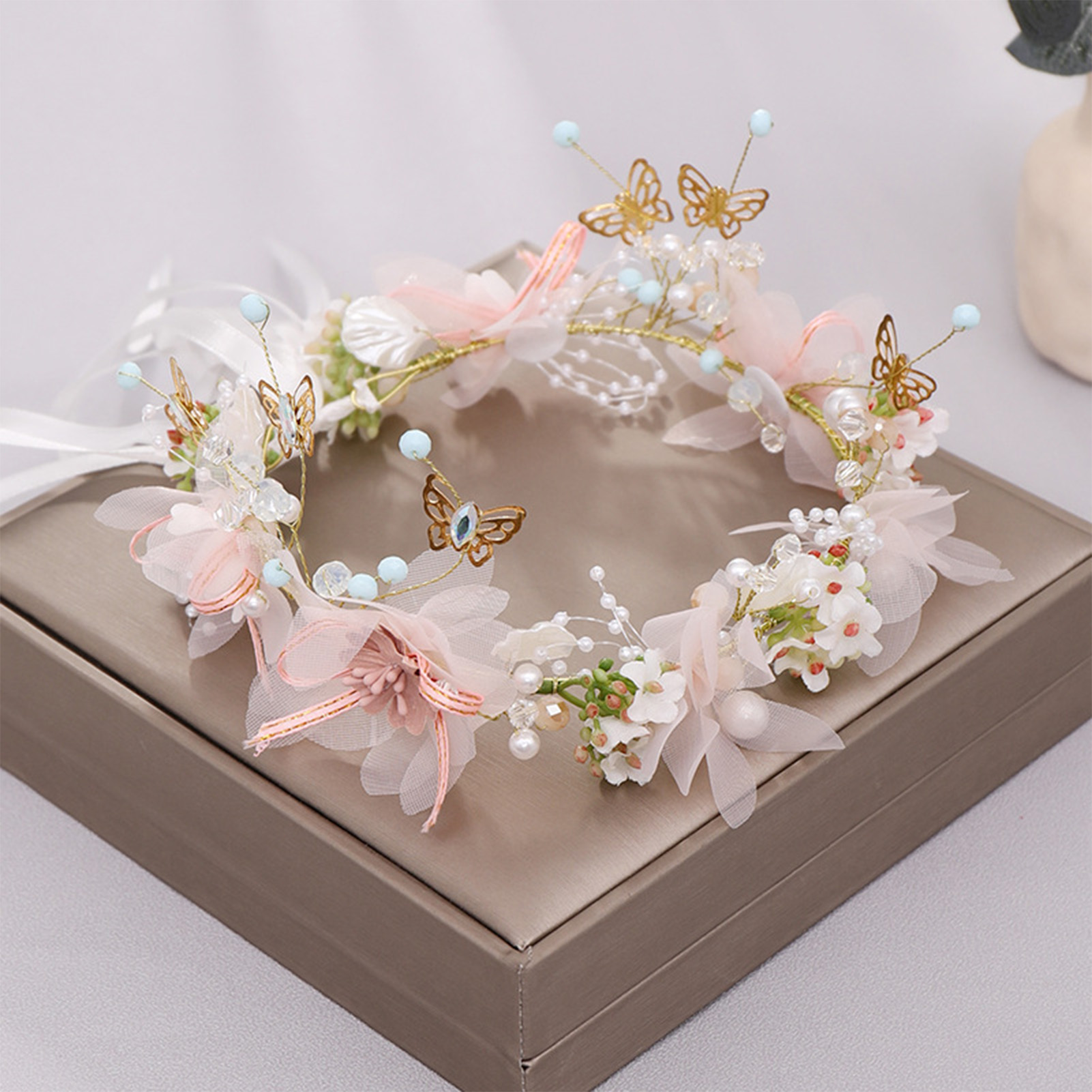 ที่คาดผมดอกไม้สำหรับผู้หญิงและ - Wedding Supply List บทวิจารณ์และราคา