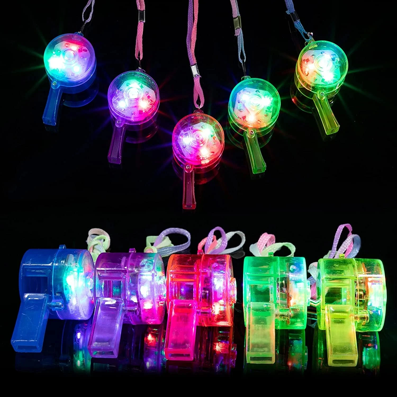 นกหวีดเรืองแสง LED ของเล่นปาร์ - Wedding Supply Bulk บทวิจารณ์และราคา
