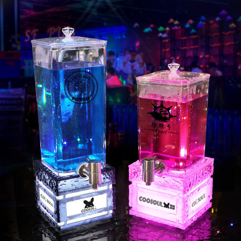 ถังเบียร์ LED พร้อมก๊อก 2 ลิตร - Wedding Alcohol Supply บทวิจารณ์และราคา
