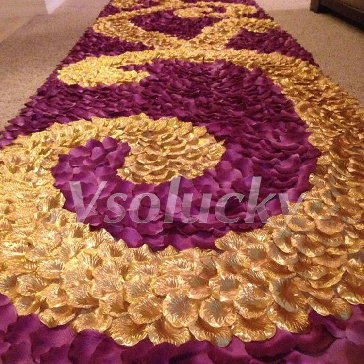 100 ชิ้น Silk Rose กลีบตาราง C - Supply Wedding Venue บทวิจารณ์และราคา