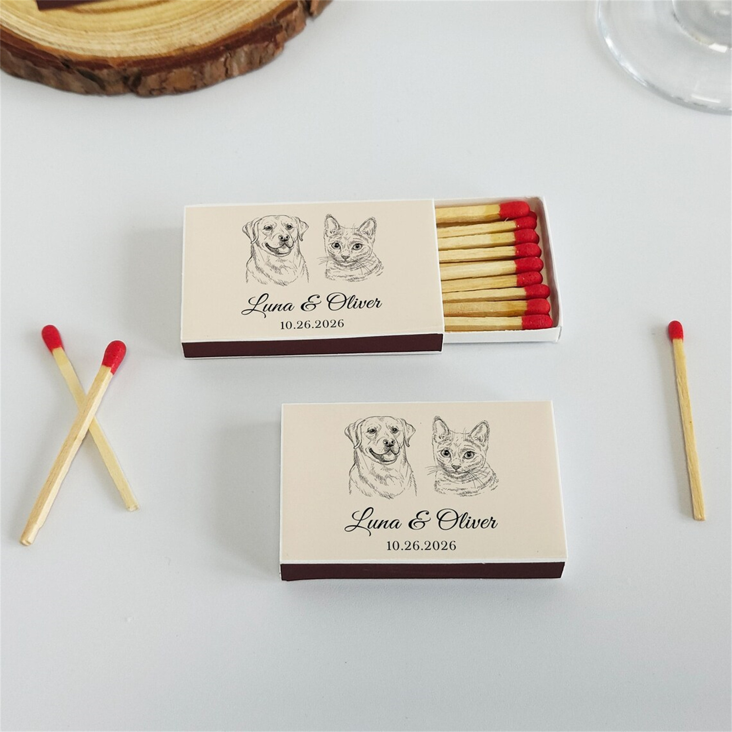 กล่องไม้ขีดไฟธีมกอล์ฟแบบกำหนดเ - Wedding Supply Bulk บทวิจารณ์และราคา