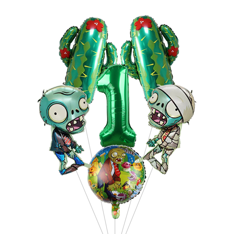 ชุดลูกโป่งตัวละครเกม PVZ สีสัน - Supply Wedding Venue บทวิจารณ์และราคา