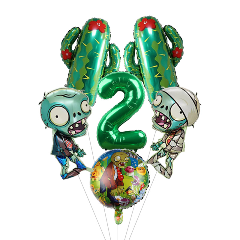 ชุดลูกโป่งตัวละครเกม PVZ สีสัน - Supply Wedding Venue บทวิจารณ์และราคา