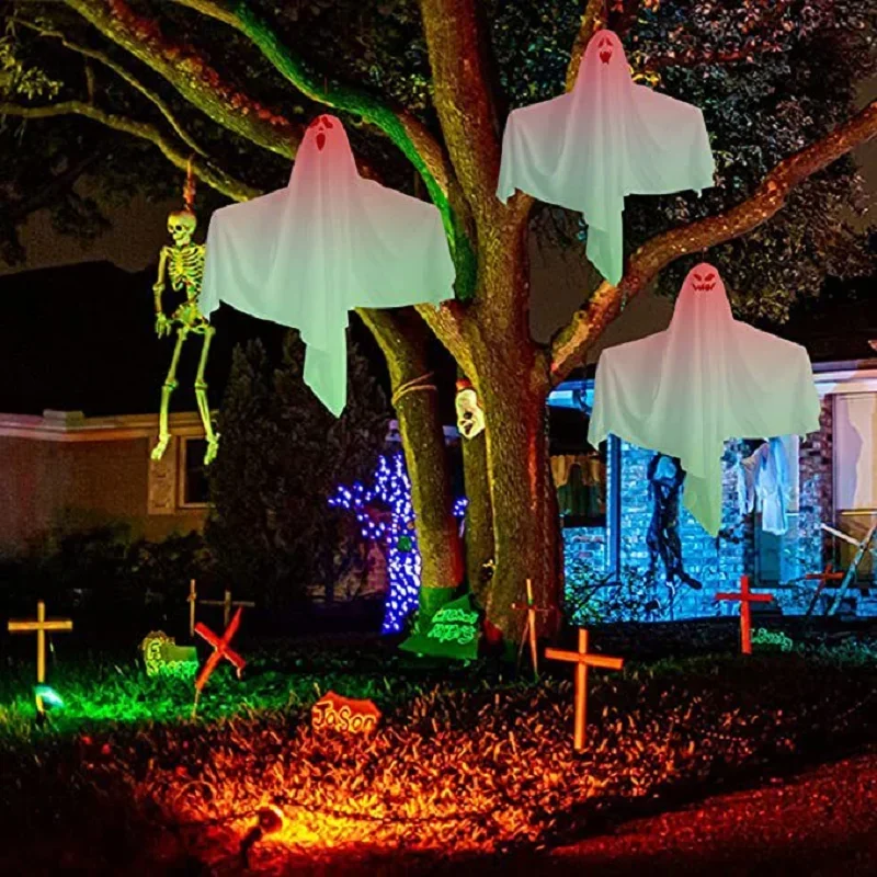 เรืองแสงฮาโลวีนไฟ LED น่ากลัวแ - Supply Wedding Venue บทวิจารณ์และราคา